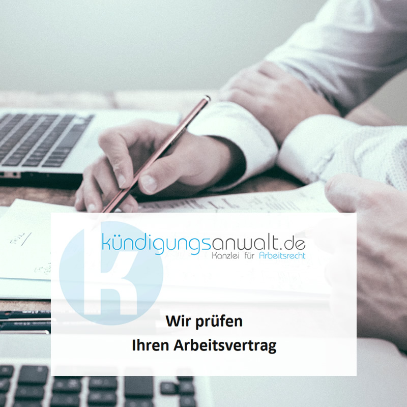 Wir prüfen Ihren Arbeitsvertrag